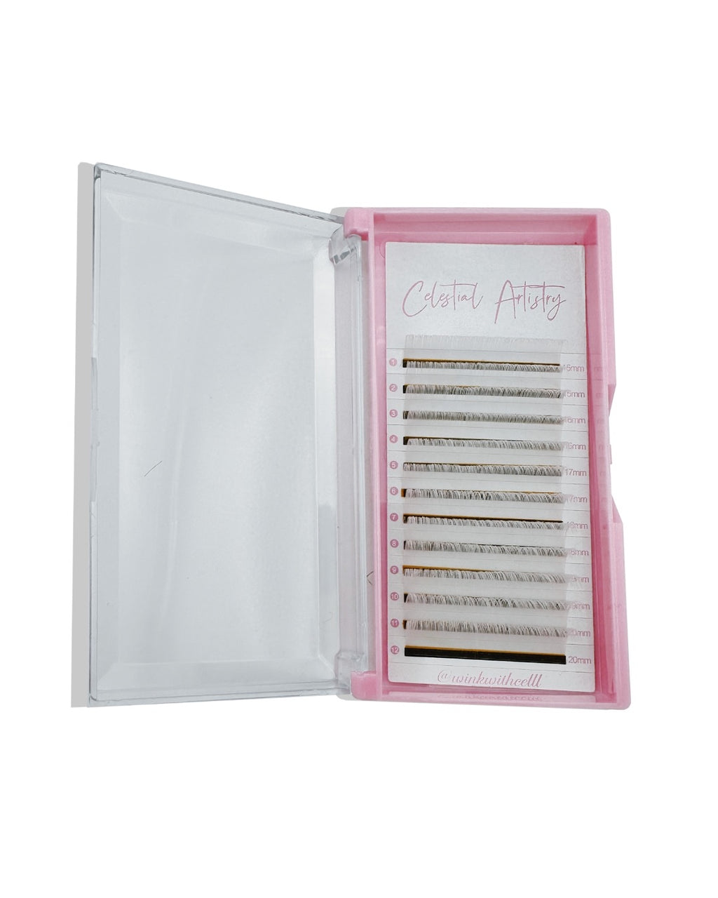 Colored Lash Trays