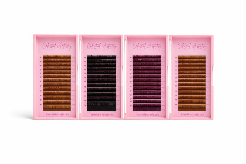 Brown Lash Trays
